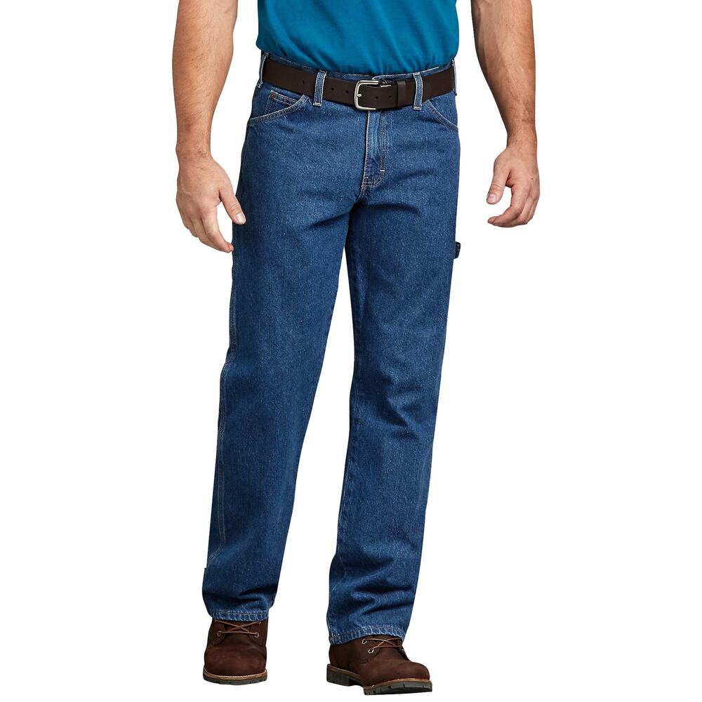 Dickies Men's Men's Relaxed Fit Carpenter Jeans Size 40X30
